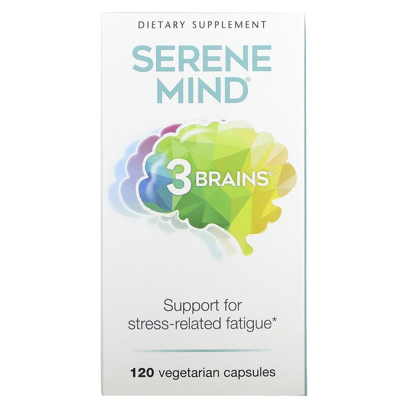 Natural Factors 3 Brains Serene Mind 120 Vegetarian Capsules 6 Thực phẩm chức năng Natural Factors 3 Brains Serene Mind 120 Vegetarian Capsules 068958030579