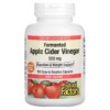 Natural Factors Fermented Apple Cider Vinegar 500 mg 180 Easy to Swallow Capsules 2 Thuốc bổ Natural Factors Fermented Apple Cider Vinegar 500 mg 180 Easy to Swallow Capsules 068958020563