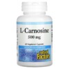 Thuốc bổ Natural Factors L-Carnosine 500 mg 60 Vegetarian Capsules 068958028057