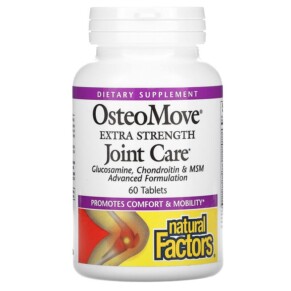 Thuốc bổ Natural Factors OsteoMove Extra Strength Joint Care 60 Tablets 068958268422