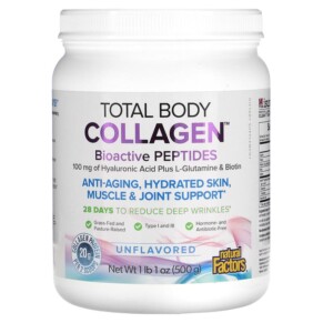 Thuốc bổ Natural Factors Total Body Collagen Bioactive Peptides Unflavored 1 lb 1 oz (500 g) 068958026329