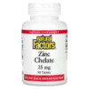Thuốc bổ Natural Factors Zinc Chelate 25 mg 90 Tablets 068958016832