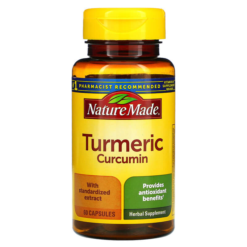 Nature Made Turmeric Curcumin 60 Capsules 6 Thực phẩm chức năng Nature Made Turmeric Curcumin 60 Capsules 031604027544