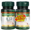Thuốc bổ Nature's Bounty B-12 Naturally Cherry 5.000 mcg Twin Pack 40 Quick Dissolve Tablets Each 074312793431