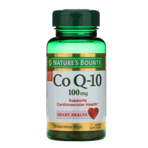Thuốc bổ Nature's Bounty Co Q-10 100 mg 75 Rapid Release Softgels 074312511356