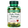 Nature's Bounty Fish Flax Borage 1.200 mg 72 Rapid Release Softgels 2 Thuốc bổ Nature's Bounty Fish Flax Borage 1.200 mg 72 Rapid Release Softgels 074312101519