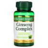 Thuốc bổ Nature's Bounty Ginseng Complex 75 Capsules 074312119323