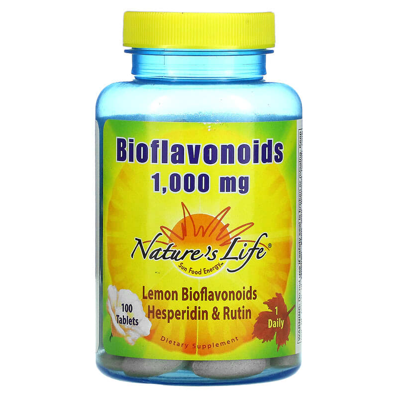Nature's Life Bioflavonoids 1.000 mg 100 Tablets 6 Thực phẩm chức năng Nature's Life Bioflavonoids 1.000 mg 100 Tablets 040647001541