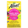 Thuốc bổ Nature's Way Alive! Hair Skin & Nails Multi-Vitamin Strawberry 60 Softgels 033674110942