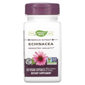 Thuốc bổ Nature's Way Echinacea 500 mg 60 Vegan Capsules 033674613009
