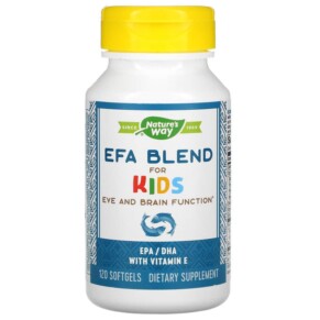Thuốc bổ Nature's Way EFA Blend for Children 120 Softgels 033674141816