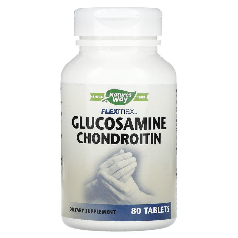 Nature's Way FlexMax Glucosamine Chondroitin 80 Tablets 6 Thực phẩm chức năng Nature's Way FlexMax Glucosamine Chondroitin 80 Tablets 033674141915
