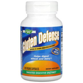 Thuốc bổ Nature's Way Gluten Defense with DPP IV 120 Vegan Capsules 763948039524