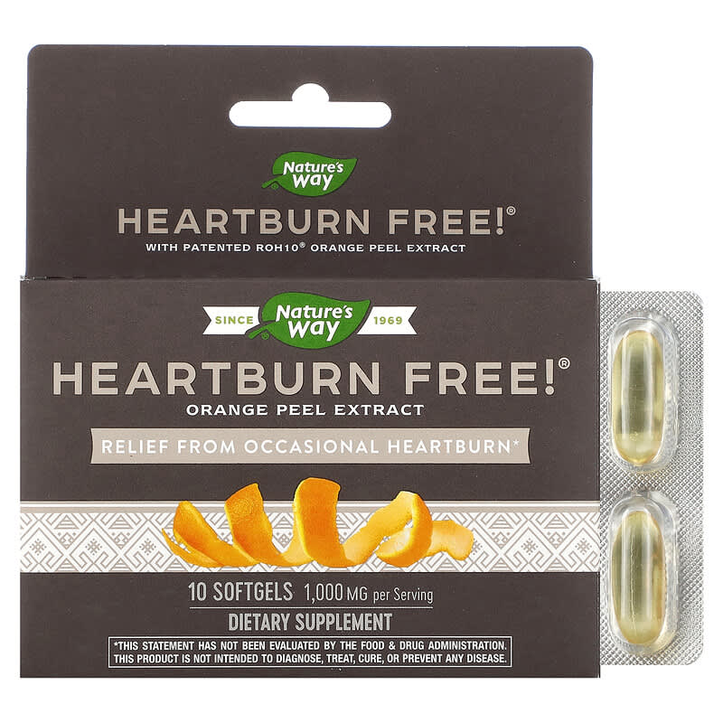 Nature's Way Heartburn Free 1.000 mg 10 Softgels 6 Thực phẩm chức năng Nature's Way Heartburn Free 1.000 mg 10 Softgels 763948091102
