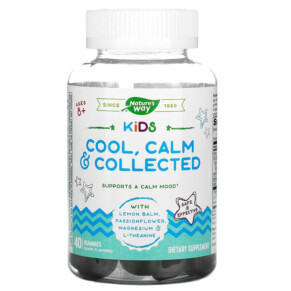 Thuốc bổ Nature's Way Kids Cool Calm & Collected Ages 8 + Grape 40 Gummies 033674133699