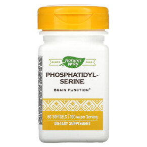 Thuốc bổ Nature's Way Phosphatidylserine 100 mg 60 Softgels 033674451618