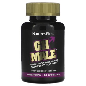 Thuốc bổ NaturesPlus GH Male Human Growth Hormone Support for Men 60 Vegetarian Capsules 097467487185