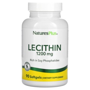 Thuốc bổ NaturesPlus Lecithin 1.200 mg 90 Softgels 097467041608