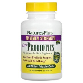 Thuốc bổ NaturesPlus Ultra Probiotics Maximum Strength 40 Billion 60 Vegetarian Capsules 097467043855