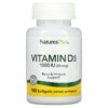 Thuốc bổ NaturesPlus Vitamin D3 25 mcg (1.000 IU) 180 Softgels 097467010420