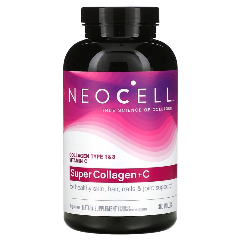 NeoCell Super Collagen + C Collagen Type 1 & 3 360 Tablets 6 Thực phẩm chức năng NeoCell Super Collagen + C Collagen Type 1 & 3 360 Tablets 016185130166