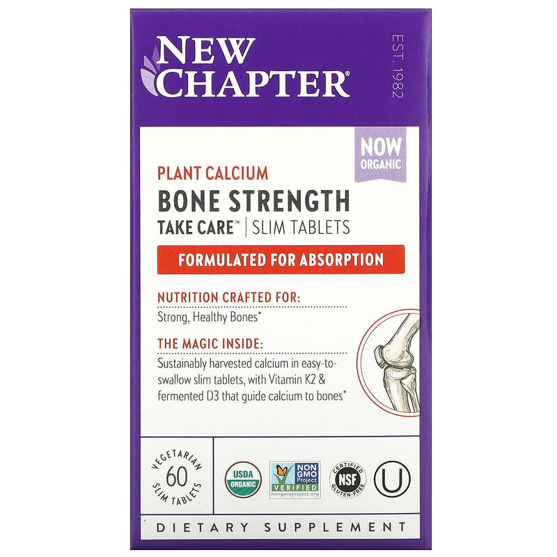 New Chapter Bone Strength Take Care 60 Vegetarian Slim Tablets 6 Thực phẩm chức năng New Chapter Bone Strength Take Care 60 Vegetarian Slim Tablets 727783004079