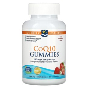 Thuốc bổ Nordic Naturals CoQ10 Gummies Strawberry 100 mg 60 Gummies 768990301858