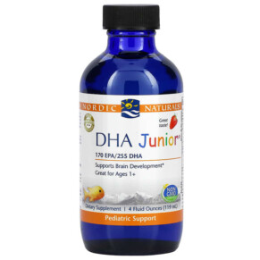Thuốc bổ Nordic Naturals DHA Junior Ages 1+ Strawberry 4 fl oz (119 ml) 768990031830