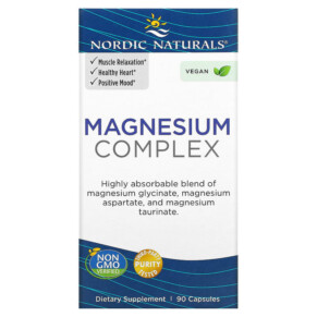 Thuốc bổ Nordic Naturals Magnesium Complex 90 Capsules 768990015335