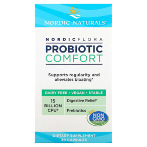 Thuốc bổ Nordic Naturals Nordic Flora Probiotic Comfort 15 Billion CFU 30 Capsules 768990016769