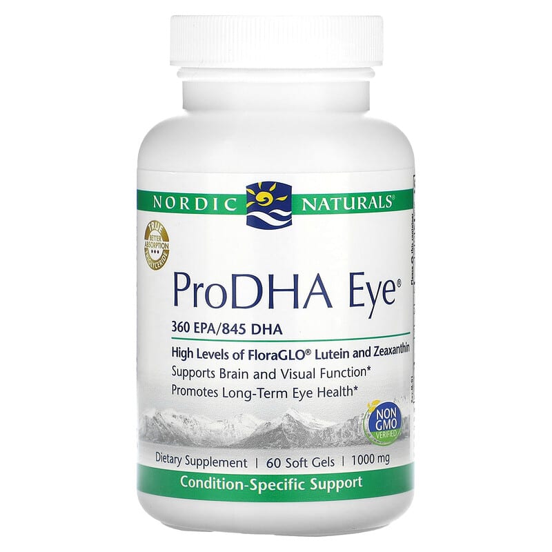 Nordic Naturals ProDHA Eye 500 mg 60 Soft Gels 6 Thực phẩm chức năng Nordic Naturals ProDHA Eye 500 mg 60 Soft Gels 768990500954