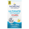 Thuốc bổ Nordic Naturals Ultimate Omega + CoQ10 Lemon 640 mg 60 Soft Gels 768990018909