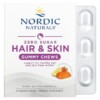 Thuốc bổ Nordic Naturals Zero Sugar Hair & Skin Gummy Chews Strawberry Lemonade 27 Gummy Chews 768990016660