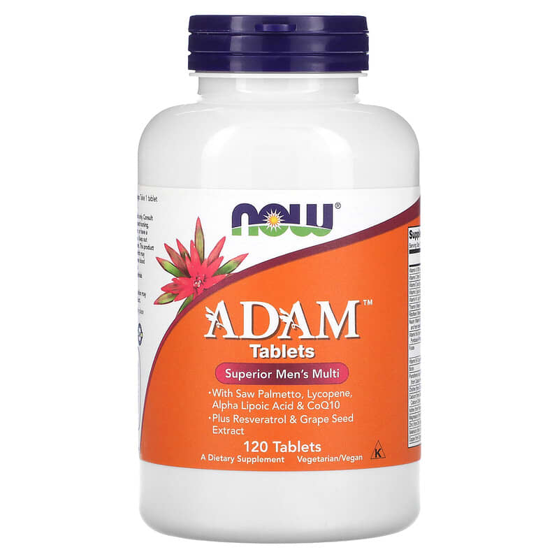 NOW Foods ADAM Superior Men's Multi 120 Tablets 6 Thực phẩm chức năng NOW Foods ADAM Superior Men's Multi 120 Tablets 733739038760