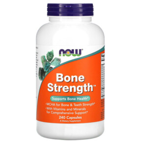 Thuốc bổ NOW Foods Bone Strength 240 Capsules 733739012296