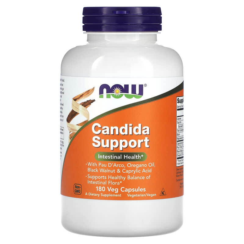 NOW Foods Candida Support 180 Veg Capsules 6 Thực phẩm chức năng NOW Foods Candida Support 180 Veg Capsules 733739033192