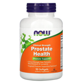 Thuốc bổ NOW Foods Clinical Strength Prostate Health 90 Softgels 733739033482