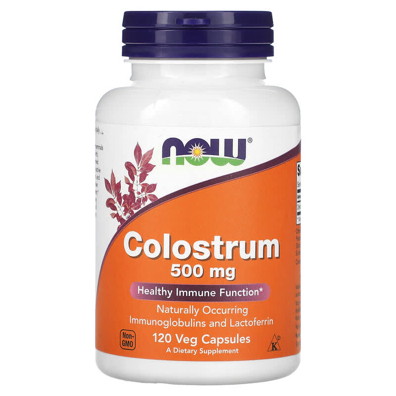 NOW Foods Colostrum 500 mg 120 Veg Capsules 6 Thực phẩm chức năng NOW Foods Colostrum 500 mg 120 Veg Capsules 733739032164