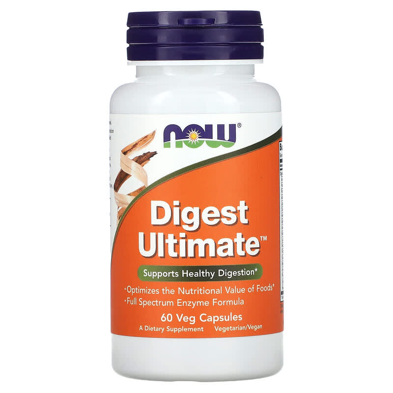 NOW Foods Digest Ultimate 60 Veg Capsules 6 Thực phẩm chức năng NOW Foods Digest Ultimate 60 Veg Capsules 733739029652
