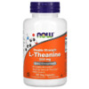 Thuốc bổ NOW Foods Double Strength L-Theanine 200 mg 120 Veg Capsules 733739001481