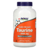 Thuốc bổ NOW Foods Double Strength Taurine 1.000 mg 250 Veg Capsules 733739001436