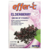 Thuốc bổ NOW Foods Effer-C Effervescent Drink Mix Elderberry 1.000 mg 30 Packets 5.5 g Each 733739005984