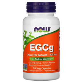 Thuốc bổ NOW Foods EGCg Green Tea Extract 400 mg 90 Veg Capsules 733739047045