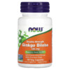 Thuốc bổ NOW Foods Ginkgo Biloba Double Strength 120 mg 50 Veg Capsules 733739046826