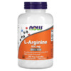 Thuốc bổ NOW Foods L-Arginine 500 mg 250 Veg Capsules 733739000316