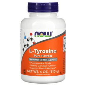 Thuốc bổ NOW Foods L-Tyrosine Pure Powder 4 oz (113 g) 733739002655