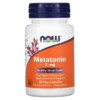 Thuốc bổ NOW Foods Melatonin 3 mg 60 Veg Capsules 733739032553