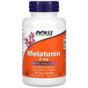 Thuốc bổ NOW Foods Melatonin 5 mg 180 Veg Capsules 733739035561