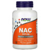 Thuốc bổ NOW Foods NAC 600 mg 100 Veg Capsules 733739000859