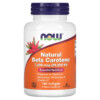 Thuốc bổ NOW Foods Natural Beta Carotene 7.500 mcg (25.000 IU) 180 Softgels 733739003225